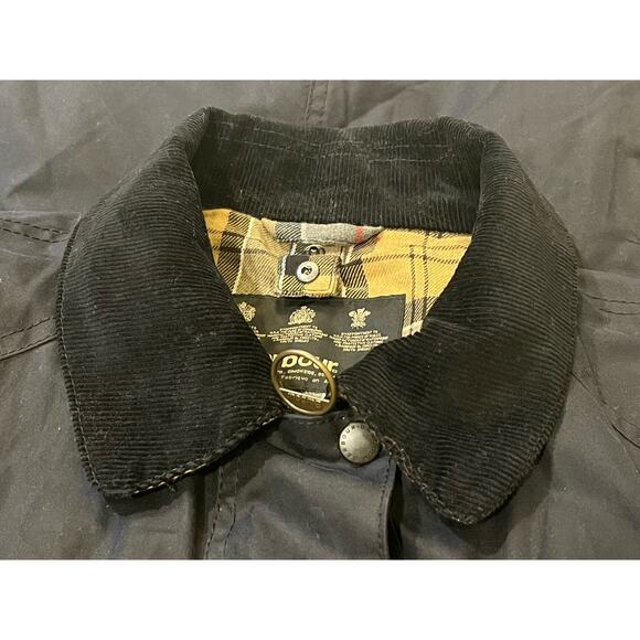 $398 Barbour Beadnell Waxed Cotton Classic Blue Jacket US 12 EUC Made in UK WOW - Picture 6 of 16